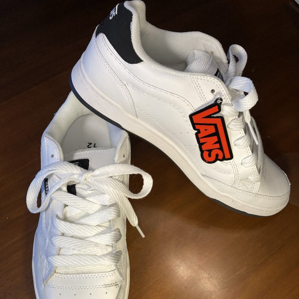 Vintage Vans Varial Men's 12 White - Almost New with Tag!